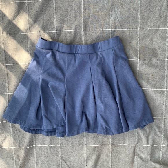 Blue pleated mini skirt from Garage - Picture 2 of 2